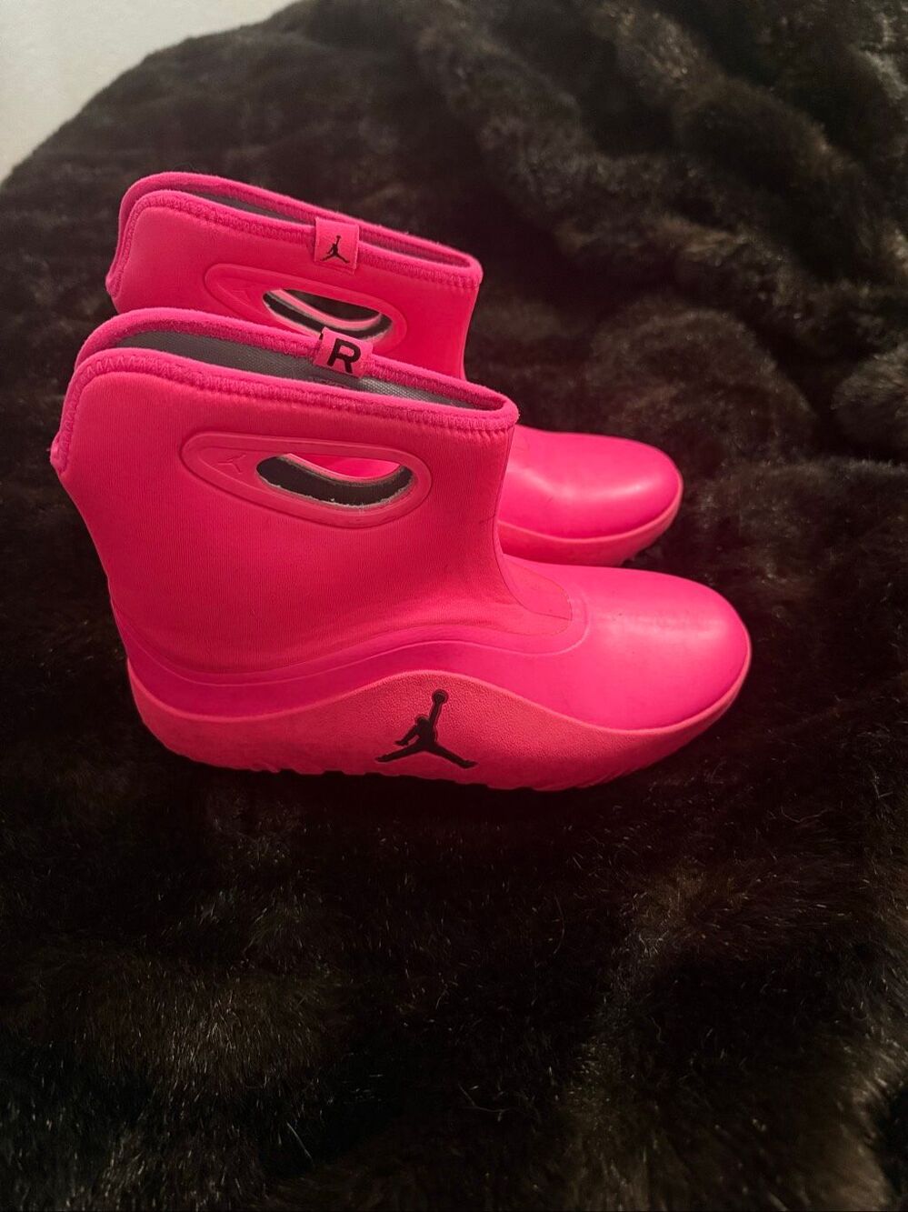 Jordan Kids' Preschool Lil Drip Boots Rain Shoes Pink Size 3 3y